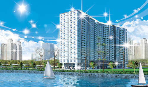 Phối cảnh tổng thể dự án Royal Park Riverside tại quận 8, Tp.HCM