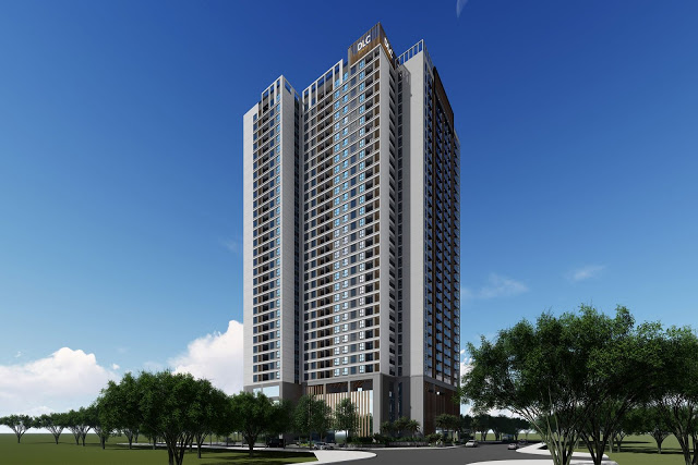 Phối cảnh tổng thể dự án Chung cư DLC Complex tại Nguyễn Tuân, Thanh Xuân