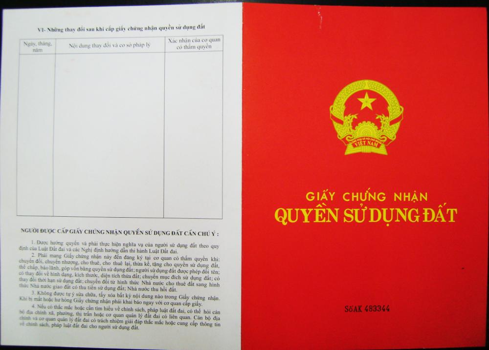 Người dân không có quyền dùng quyền sử dụng đất để bảo lãnh cho người khác vay vốn