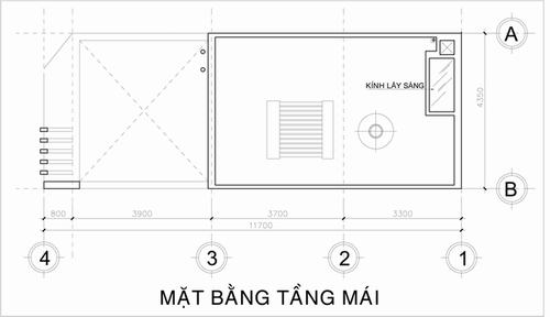 mặt bằng mái