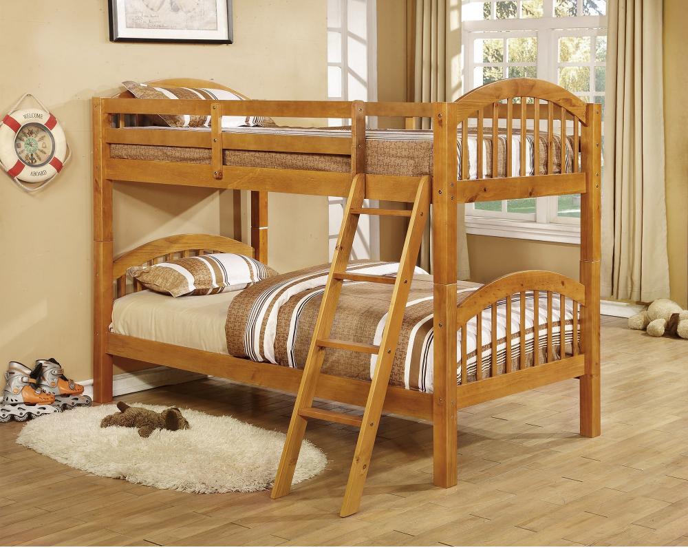 Mẫu giường tầng bằng gỗ tự nhiên