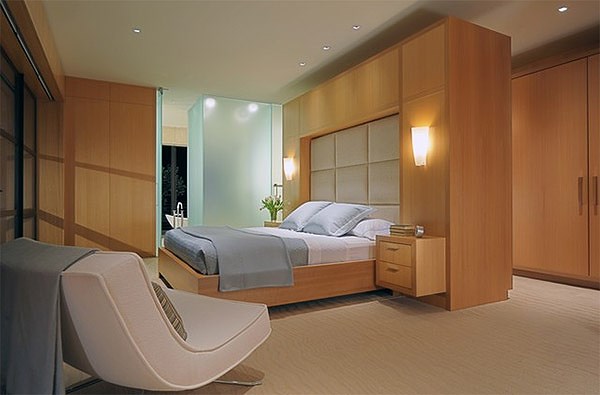 Nội thất phòng ngủ bằng gỗ 