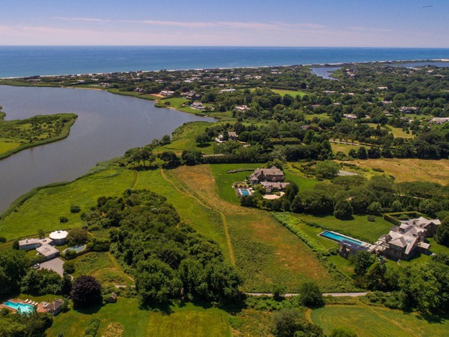 dinh thự Bridgehampton