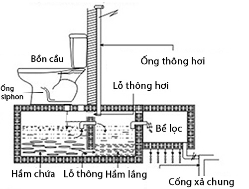 hệ thống kỹ thuật nhà vệ sinh