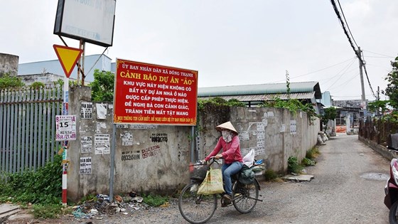 lừa đảo bán đất nền