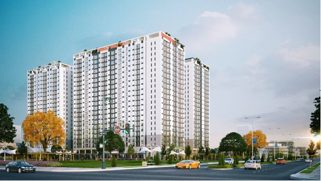 Phối cảnh dự án Phúc Yên Prosper Plaza