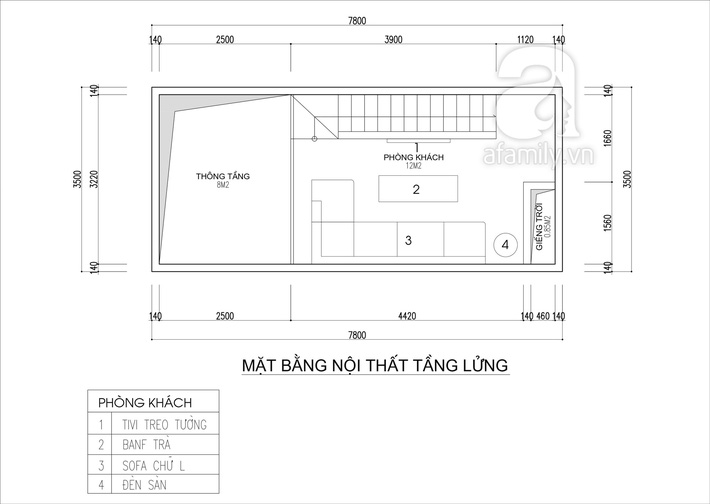 thiết kế nhà 4 tầng hiện đại