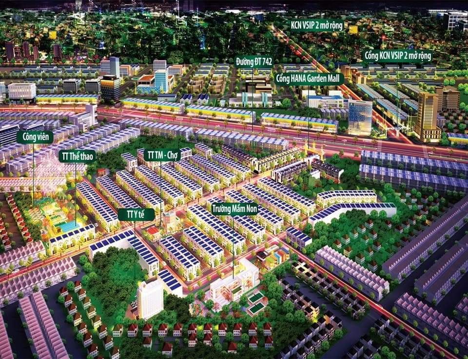 tiện ích cao cấp của Hana Garden Mall