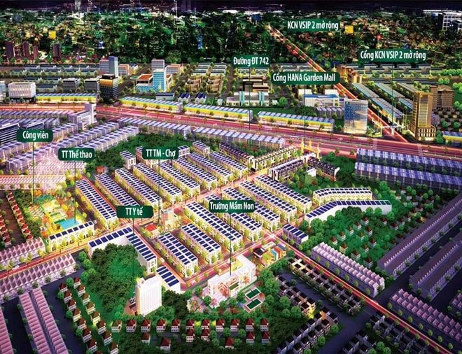 hệ thống tiện ích của Hana Garden Mall