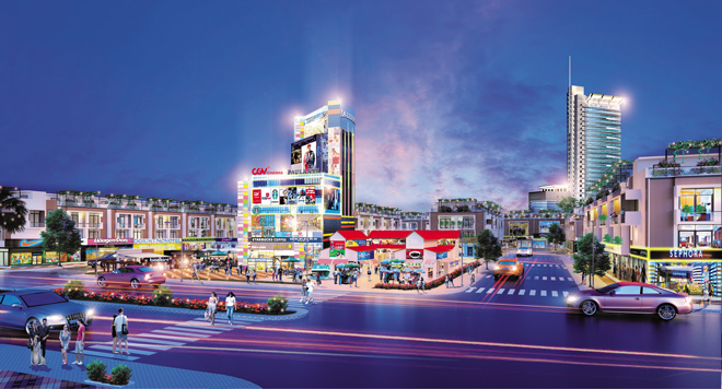 trung tâm thương mại dự án Hana Garden Mall.