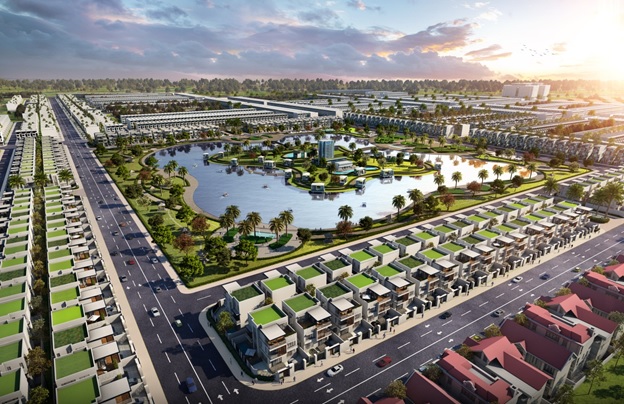 Phối cảnh dự án Cà Mau New City