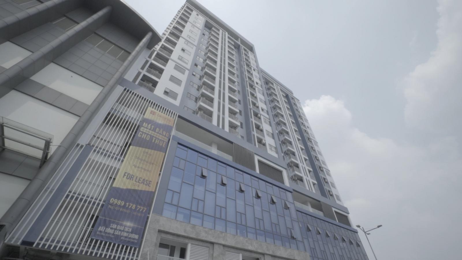 Biconsi Tower nằm trên khu đất hai mặt tiền đường Phú Lợi và Đại Lộ Bình Dương