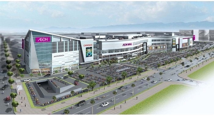 Phối cảnh đại siêu thị Aeon Mall Hà Đông.