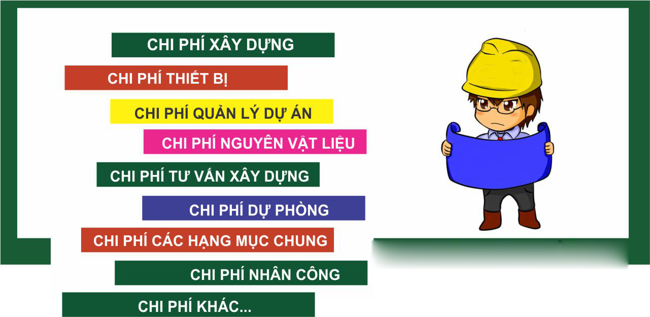 Có rất nhiều nội dung chi phí khi làm khái toán