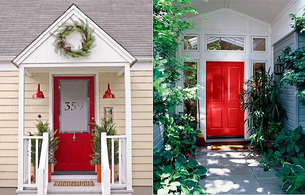 Ngôi nhà xinh với cửa màu đỏ hợp phong thuỷ | ảnh 1