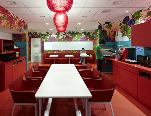 18 red dining room office