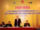                         Chính thức phát động giải thưởng Quốc gia Bất động sản Việt Nam                     