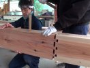                          Kỹ thuật làm nhà gỗ không cần dùng đến đinh của người Nhật                     