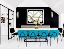                          Căn hộ màu ngọc lam cá tính của nhà thiết kế nội thất nổi tiếng thế giới                     