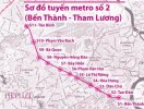                          TP.HCM: Xin chủ trương bố trí vốn giải phóng mặt bằng tuyến metro 2                     